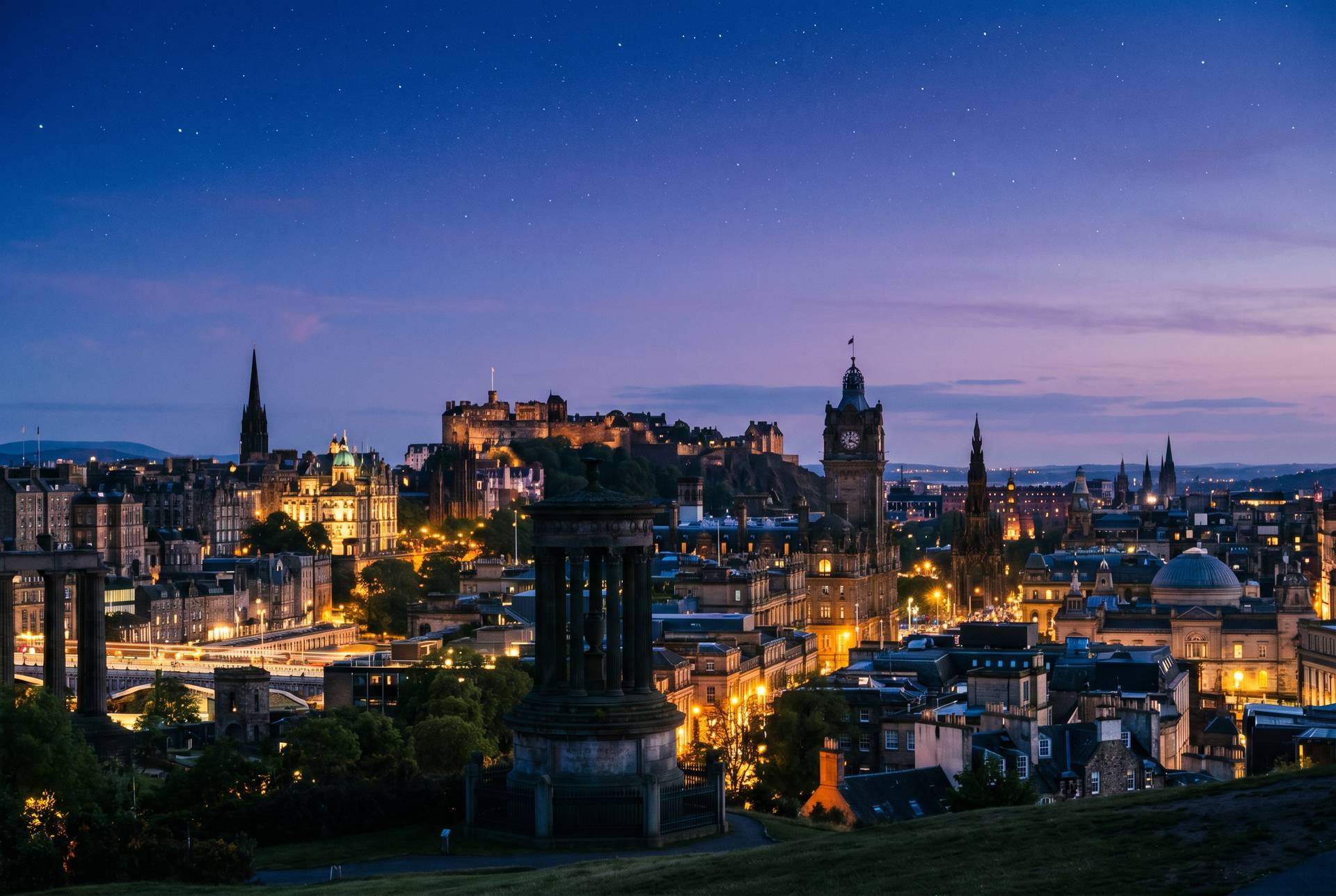 Edinburgh cityscape